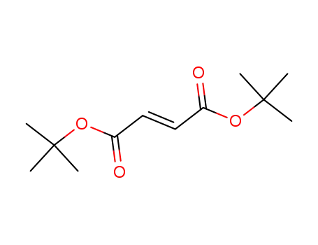 Molecular Structure of 7633-38-7 (di-tert-butyl but-2-enedioate)