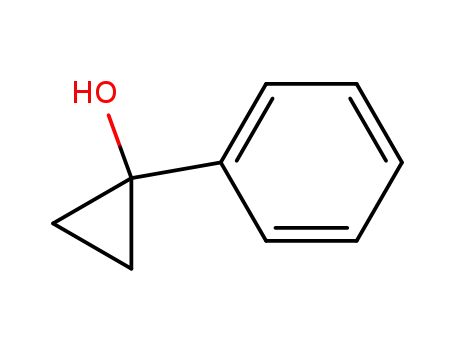Molecular Structure of 29526-96-3 (1-PHENYL-1-CYCLOPROPANOL)