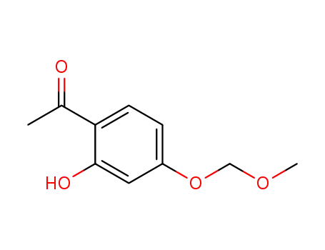 Molecular Structure of 65490-08-6 (Ethanone, 1-[2-hydroxy-4-(methoxymethoxy)phenyl]-)