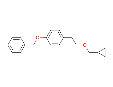 1-benzyloxy-4-(2-cyclopropylmethoxyethyl)benzene