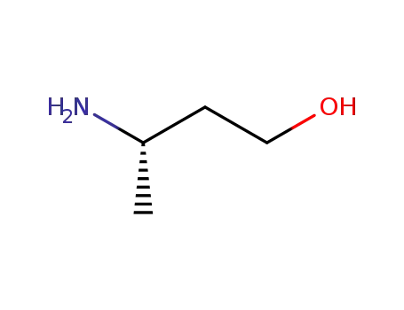 Molecular Structure of 61477-39-2 ((S)-3-Aminobutan-1ol)