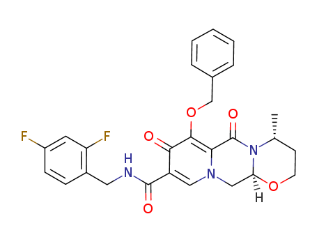 (4R,12aS)-N-(2,4-difluorobenzyl)-7-benzylhydroxy-4-Methyl-6,8-dioxo-3,4,6,8,12,12a-hexahydro-2H-pyrido[1',2':4,5]pyrazino[2,1-b][1,3]oxazine-9-carboxa