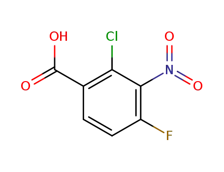 2-chloro-4-fluoro-3-nitrobenzoic acid
