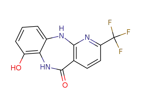 7-hydroxy-2-(trifluoromethyl)-6,11-dihydro-5H-pyrido[2,3-b][1,5]benzodiazepin-5-one