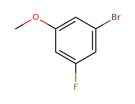 Molecular Structure of 29578-39-0 (3-Bromo-5-fluoroanisole)