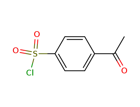 Molecular Structure of 1788-10-9 (4-Acetylbenzenesulfonyl chloride)