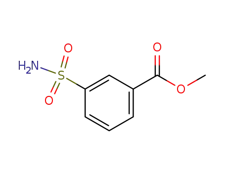 Molecular Structure of 59777-67-2 (METHYL, 3-AMINOSULFONYL BENZOATE)