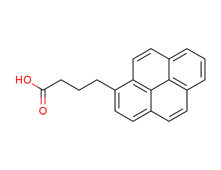 Molecular Structure of 3443-45-6 (1-PYRENEBUTYRIC ACID)