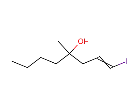 1-iodo-4-hydroxy-4-methyl-trans-octene