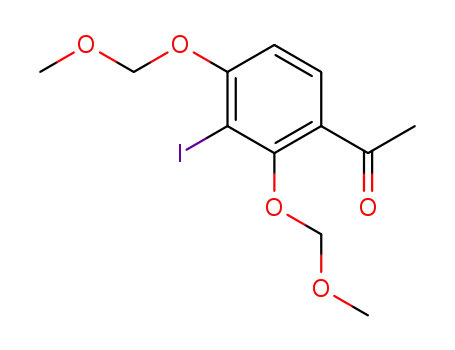 1-(3-iodo-2,4-bis(methoxymethoxy)phenyl)ethanone