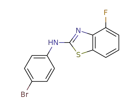 N-(4-bromophenyl)-4-fluorobenzothiazol-2-ylamine