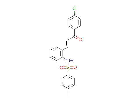 (E)-1-(4-chlorophenyl)-3-(2-(tosylamino)phenyl)prop-2-en-1-one