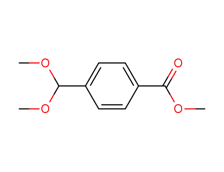 Molecular Structure of 42228-16-0 (METHYL 4-FORMYLBENZOATE DIMETHYL ACETAL)