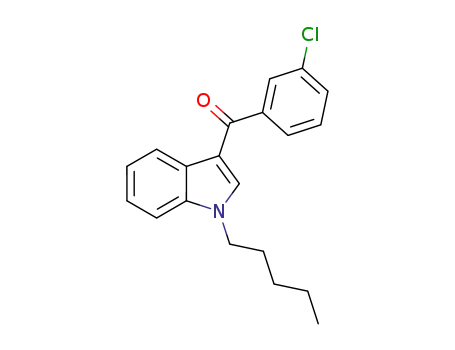 (3-chlorophenyl)(1-pentyl-1H-indol-3-yl)methanone