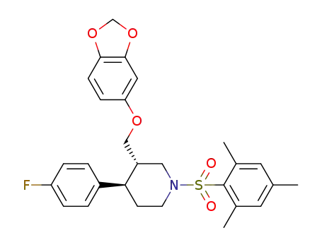 N-(2-mesitylenesulfonyl)paroxetine