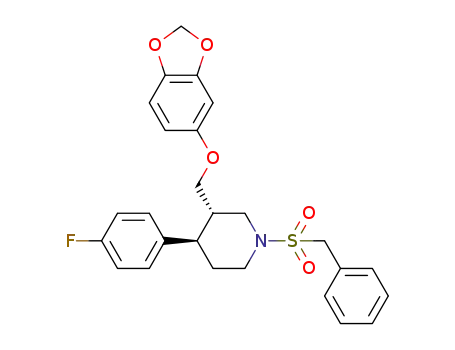 N-(benzylsulphonyl)paroxetine