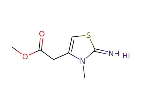 methyl (2-imino-3-methyl-2,3-dihydrothiazol-4-yl)acetate hydroiodide
