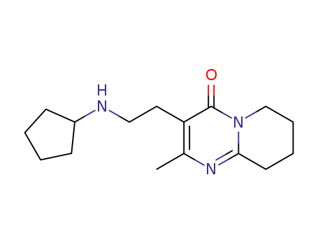 3-(2-(cyclopentylamino)ethyl)-2-methyl-6,7,8,9-tetrahydro-4H-pyrido[1,2-a]pyrimidin-4-one