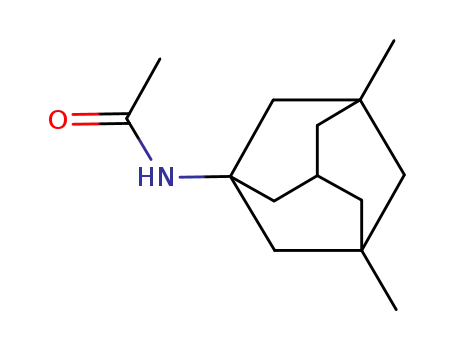 Molecular Structure of 19982-07-1 (1-Actamido-3,5-dimethyladmantane)