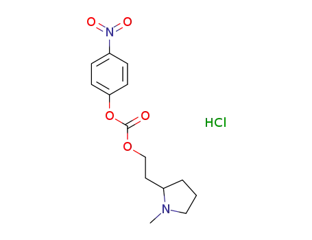 2-(1-methylpyrrolidin-2-yl)ethyl 4-nitrophenyl carbonate hydrochloride