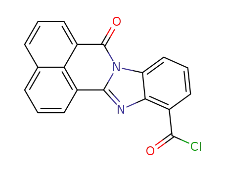 benzimidazo[2,1-a]benz[de]isoquinoline-7-one-12-carboxylic acyl chloride
