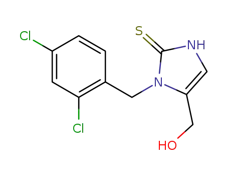 1-(2,4-dichlorobenzyl)-5-(hydroxymethyl)-1H-imidazole-2(3H)-thione