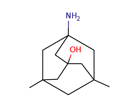 Molecular Structure of 63971-25-5 (3-AMINO-5,7-DIMETHYLADAMANTAN-1-OL Hydrochloride)