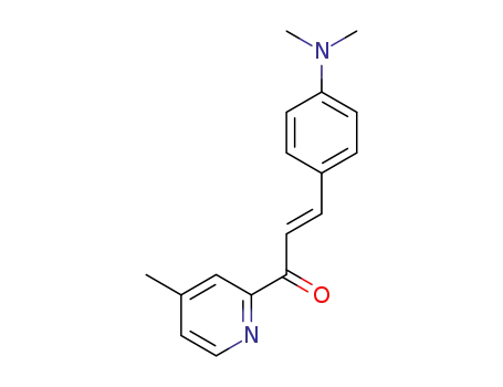 (E)-3-(4-(dimethylamino)phenyl)-1-(4-methylpyridin-2-yl)prop-2-en-1-one
