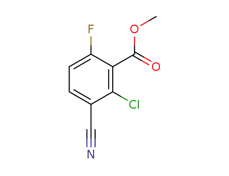 methyl 2-chloro-3-cyano-6-fluorobenzoate