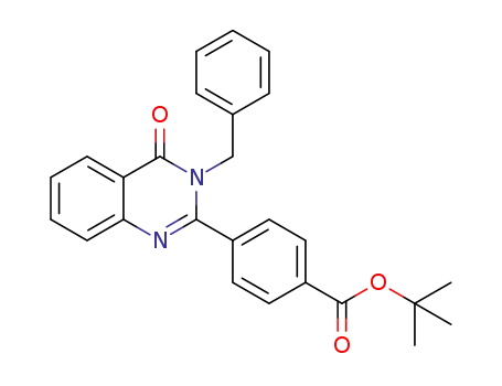 tert-butyl 4-(3-Benzyl-4-oxo-3,4-dihydroquinazolin-2-yl)benzoate