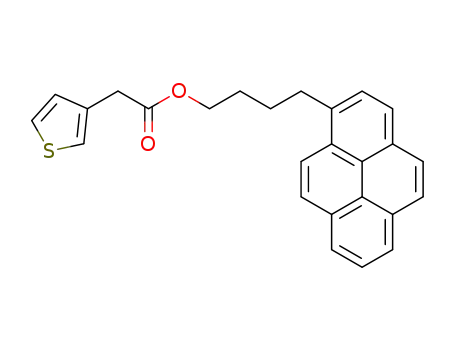 4-(pyren-1-yl)butyl 2-(thiophen-3-yl)acetate