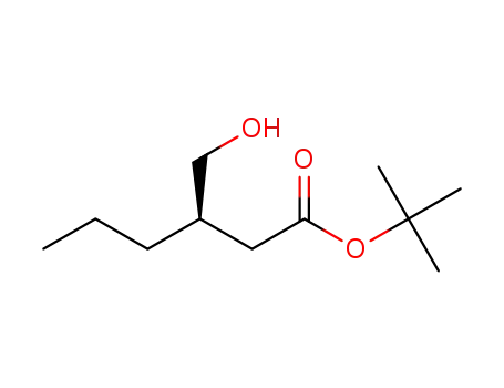 (R)-3-(hydroxymethyl)hexanoic acid tert-butyl ester