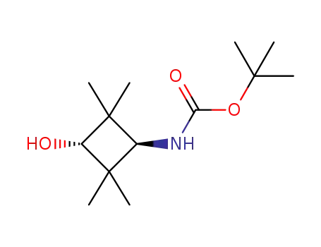 tert-butyl N-[(1,3-trans)-3-hydroxy-2,2,4,4-tetramethylcyclobutyl]carbamate