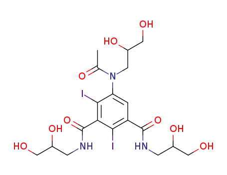 5-[N-(2,3-dihydroxypropyl)acetamido]-N,N'-bis(2,3-dihydroxypropyl)-2,4-diiodo-1,3-benzenedicarboxamide
