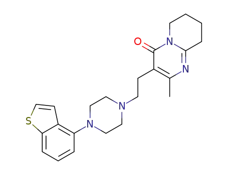 3-(2-(4-(benzo[b]thiophen-4-yl)piperazin-1-yl)ethyl)-2-methyl-6,7,8,9-tetrahydro-4H-pyrido[1,2-a]pyrimidin-4-one