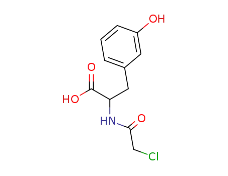 N-chloroacetyl-3-hydroxy-phenylalanine