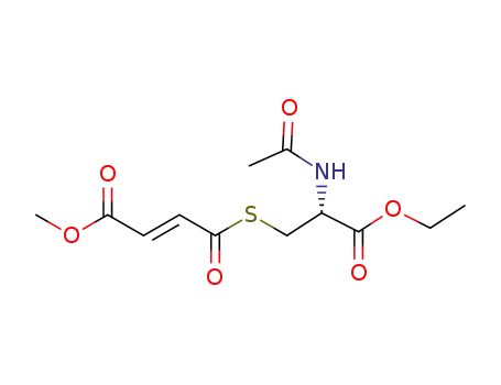 methyl (E)-3-[(2R)-2-acetylamino-2-ethoxycarbonylethylthiocarbonyl]acrylate