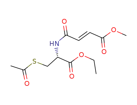 methyl (E)-4-{(1R)-1-ethoxycarbonyl-2-[(methylthio)carbonyl]ethylamino}-4-oxo-2-butenoate