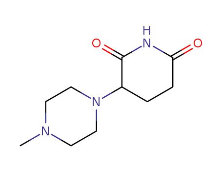 3-(4-methylpiperazin-1-yl)piperidine-2,6-dione