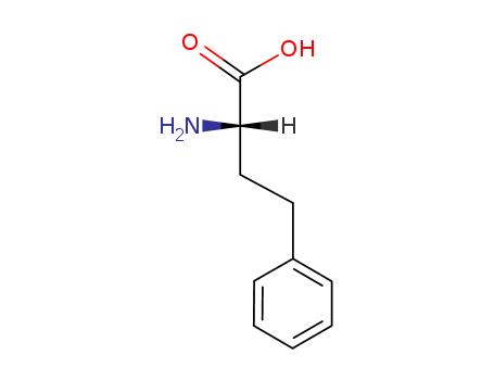 943-73-7,L-Homophenylalanine,L-g-Phenylbutyrine;L-Home-phenylalanine;(S)-2-Amino-4-Phenylbutanoic Acid;H-HomoPhe-OH;Benzenebutanoicacid, a-amino-, (S)-;Butyric acid,2-amino-4-phenyl-, L- (8CI);(+)-Homophenylalanine;(2S)-2-Amino-4-phenylbutanoic acid;L-2-Amino-4-phenylbutyric acid;