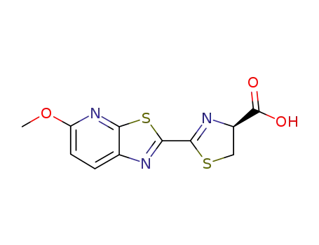 (S)-2-(5-methoxy-thiazolo[5,4-b]pyridin-2-yl)-4,5-dihydrothiazole-4-carboxylic acid