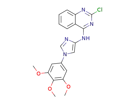 2-chloro-N-(1-(3,4,5-trimethoxyphenyl)-1H-imidazol-4-yl)quinazolin-4-amine
