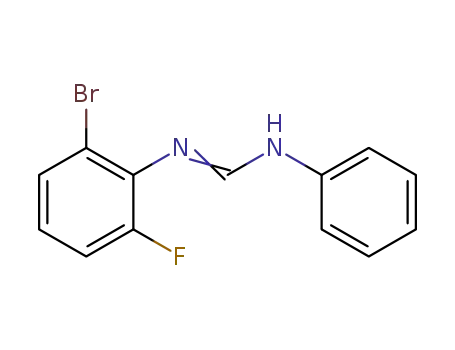N-(6-fluoro-2-bromophenyl)-N’-phenylformamidine