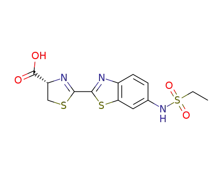 (S)-2-(6-(ethylsulfonamido)benzo[d]thiazol-2-yl)-4,5-dihydrothiazole-4-carboxylic acid
