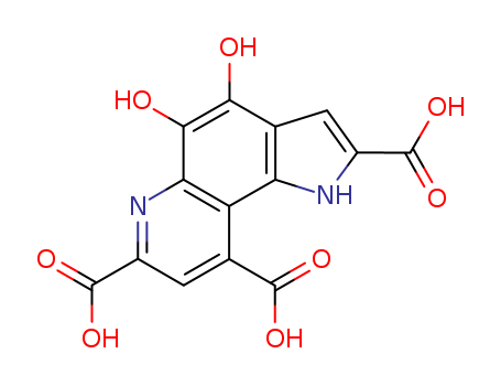 1H-Pyrrolo[2,3-f]quinoline-2,7,9-tricarboxylicacid, 4,5-dihydroxy-
