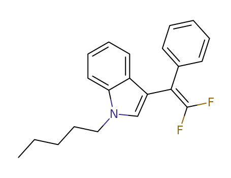 3-(2,2-difluoro-1-phenylvinyl)-1-pentyl-1H-indole