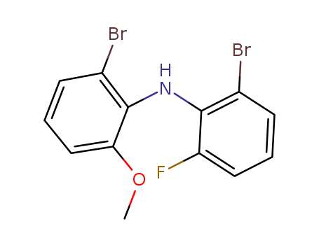 2-bromo-N-(2-bromo-6-methoxyphenyl)-6-fluoroaniline