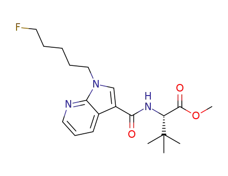 methyl (S)-2-(1-(5-fluoropentyl)-1H-pyrrolo[2,3-b]pyridine-3-carboxamido)-3,3-dimethylbutanoate