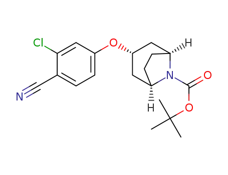 tert-butyl (1R,3S,5S)-3-(3-chloro-4-cyanophenoxy)-8-azabicyclo[3.2.1]octane-8-carboxylate