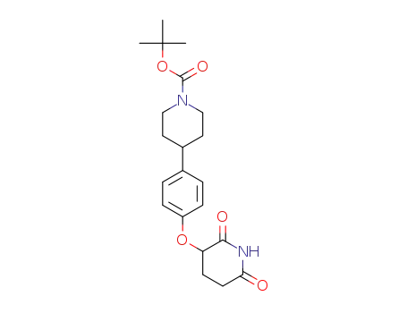 tert-butyl 4-[4-[(2,6-dioxo-3-piperidyl)oxy]phenyl]piperidine-1-carboxylate